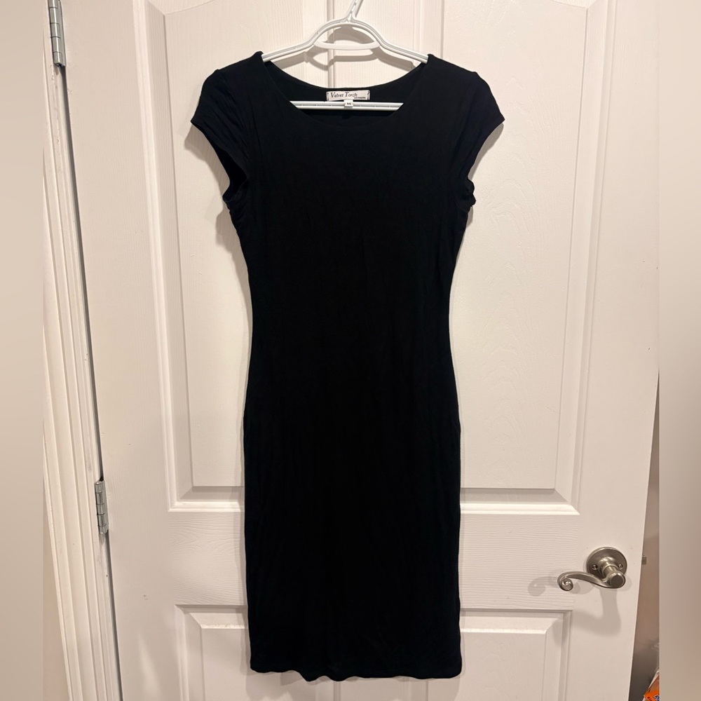 Black T-Shirt Dress
